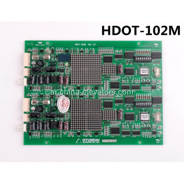 HDOT-102M Duplex LOP Display Board لمصاعد Hyundai